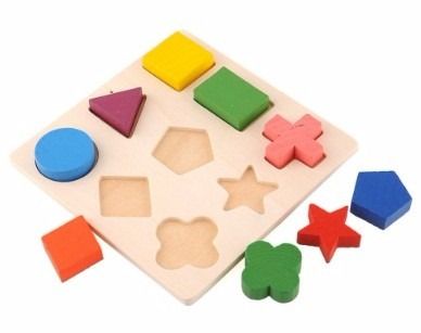 wooden shape puzzle